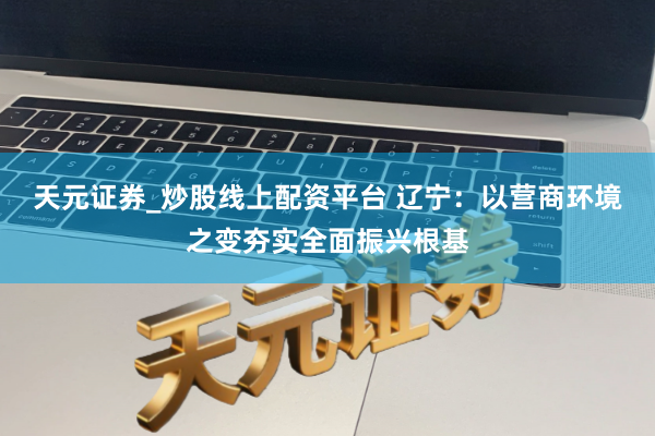 天元证券_炒股线上配资平台 辽宁：以营商环境之变夯实全面振兴根基
